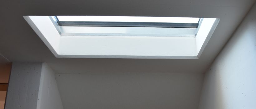 Lichteinfall unterhalb des Glasbodens